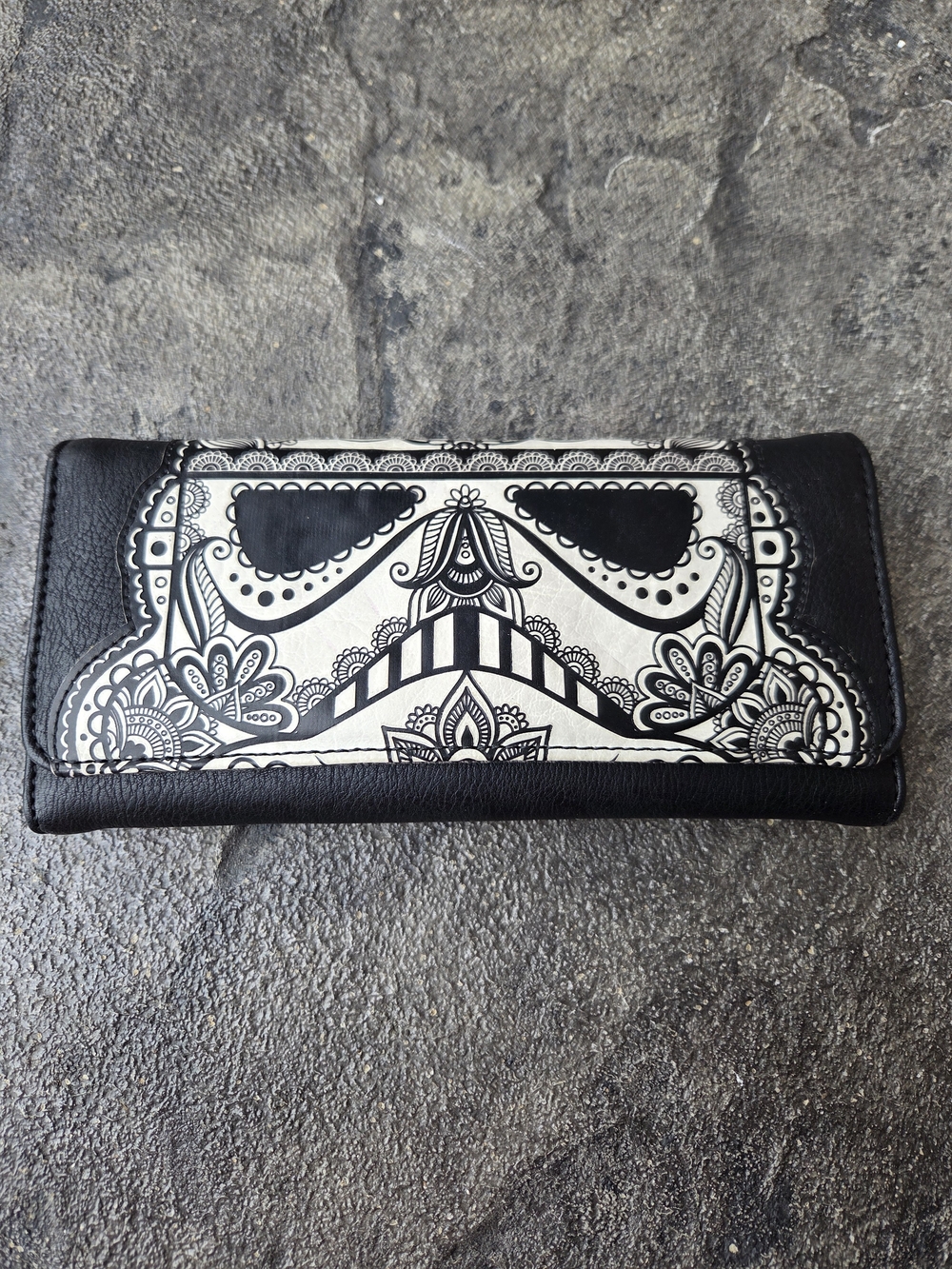 Disney Loungefly Star Wars Rare Wallet Sugar Skull Storm Trooper